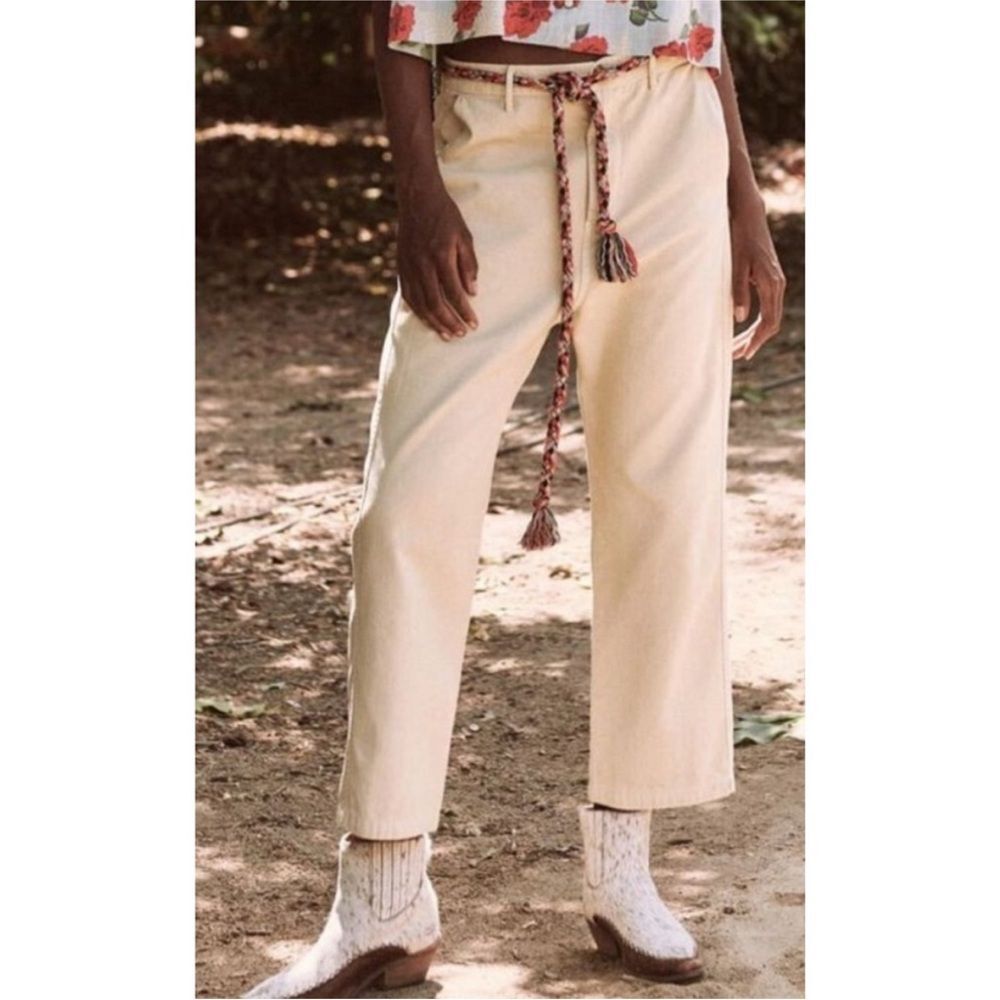 THE GREAT The Ranger pant in Vintage washed Khakis Sz 25